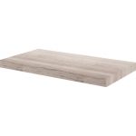 Plan de toilette compact effet travertin Ep.5.8 x l.91 x H.48.5 cm Neo