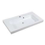 Plan vasque simple Remix Céramique 91 cm