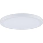 Plafonnier, design métal blanc led intégrée PAULMANN Atria D.30 cm