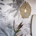 Suspension, chic métal laiton SAMPA HELIOS Matangi 1 lumière(s) D.44 cm