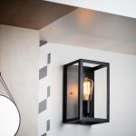 Applique acier inoxydable noir EGLO Charterhouse 1 lumière(s)
