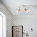 Rampe 2 spots, métal blanc, BRILLIANT Giada