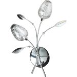 Applique métal chrome SEYNAVE Floriane 2 lumière(s)