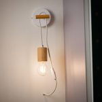 Applique métal blanc BRILLIANT Bo 1 lumière(s)