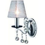 Applique métal chrome gris MARKSLOJD Grensholm 1 lumière(s)