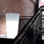 Lampe pot extérieur max 25W blanc X-Potlight SLIDE