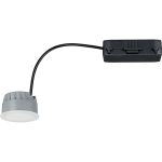 Spot individuel à fixer ou à encastrer fixe PAULMANN LED intégrée transparent