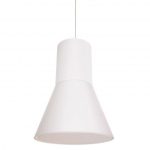 Suspension tissu blanc FRAUMAIER BigAndy 1 lumière(s) D.48 cm