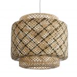 Suspension naturel et vert LUSSIOL Doramu 1 lumière(s)