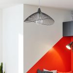 Suspension, e27 scandinave Kasteli métal gris SEYNAVE