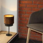 Lampe, industriel, coton brun, METROPOLIGHT Club