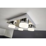 Plafonnier Icaria, LED 4 x 3.5 W, LED intégrée blanc froid