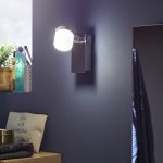 Spot patère led intégrée, métal, INSPIRE Coos