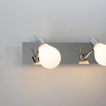 Applique Edison, LED 2 x 3.5 W, G9 blanc chaud