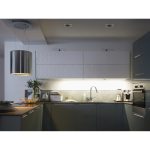 Extension réglette à fixer triangle led intégrée 55 cm Rio INSPIRE 6 W gris