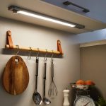 Réglette LED intégrée, 1 x 8 W, changement blanc chaud à blanc froid, blanc