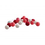 Guirlande LED intégrée Hataru 20 boules blanc/rose/rouge INSPIRE