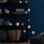 Guirlande, led intégrée Guirlande INSPIRE, gris, blanc et turquoise, 0.12 W