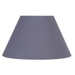 Abat-jour Sweet, 19 cm, toiline, gris galet n°3 INSPIRE