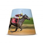 Abat-jour HORSE RACE pour Edison The Petit, 16 cm, pvc, multicouleur FATBOY