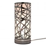 Lampe, moderne, acier inox gris / argent baladeuse, INSPIRE Liverpool