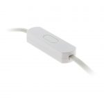 Variateur à main blanc ZENITECH, 25 W maxi
