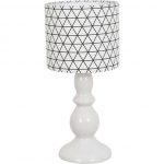 Lampe, moderne, pvc blanc, COREP Prisme