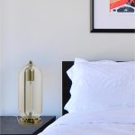 Lampe, chic, verre transparent, BOUDET Sensial S