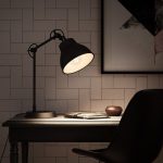 Lampe de bureau, design, métal noir usb, INSPIRE Mezzo