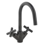 Mélangeur de lavabo noir, SENSEA Nosu