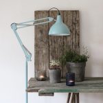 Lampadaire articulé, moderne métal bleu baltic, RED CARTEL Flexo