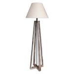 Lampadaire Norwich, 119 cm, beige, 40 W
