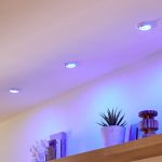 Kit 3 spots à encastrer Idual one aya orientable led GU10 blanc