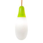 Suspension extérieure E27 max 10W vert Ciulifruli h.29 cm MARTINELLI LUCE