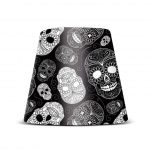 Abat-jour SKULL pour Edison The Petit, 16 cm, pvc, noir FATBOY