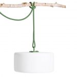 Suspension extérieure LED intégrée vert Thierry Le Swinger FATBOY