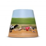 Abat-jour DOGGIE RACE pour Edison The Petit, 16 cm, pvc, multicouleur FATBOY