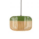Suspension bambou vert FORESTIER BAMBOO S 1 lumière(s) D.35 cm