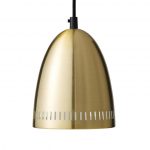 Suspension métal laiton brossé SUPER LIVING Dynamo 1 lumière(s) D.19 cm