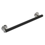 Barre de sécurité à fixer, acier galvanisé, L.53 cm, noir Barre fixe de sécurité