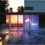 Nanoleaf Pack de base– 9 Panneaux Lumineux LEDs- Light Panels Rhythm Edition