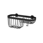 Panier de bain douche combiné à ventouser, black 0, Neo