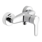 Mitigeur mécanique douche chromé brillant, ROUSSEAU