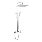 Colonne de douche avec robinetterie, HUBER Quadro galaxy