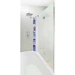 Pare-baignoire 2 volets pivotant H.140.15 x l.110 cm Screen pro folding