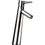 Mitigeur de lavabo chrome brillant, REMER Haut stylnuvo sans vidage