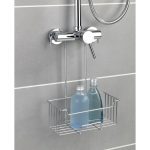 Etagère de bain / douche à suspendre, chromé, Milo