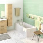 Baignoire balnéo L.180x l.80 cm, KINEDO Avantage avec tablier