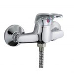 Mitigeur mécanique douche chromé brillant Camelia RETRAIT 2H