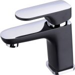 Mitigeur de lavabo noir mat, LAGGI Elliot